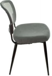 Стулья для кухни Бюрократ КФ-8В блаcк Серый 2 шт. / KF-8W black