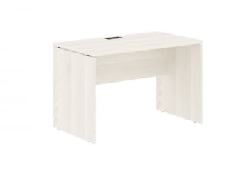 Стол письменный ЕДИС ЕДСТ 1167 Ясень Траун Черный / EDIS EDST