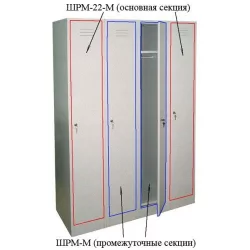Шкаф ШРМ – М (дополнит.)