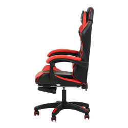 Геймерское кресло 1206 КИНГКУЕЕН цвет черный/красный с массажем 1206-блаcк-ред-масс / KINGQUEEN 1206-black-red-mass