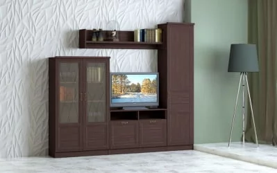 Угловой шкаф Лира 50 Дуб нортон темный