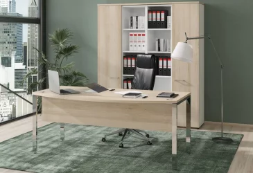 Стол руководителя КСТЕН ГЛОСС КСГЕТ 189 Бук Тиара / XTEN GLOSS XGET