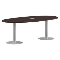 Конференц-стол на 6-8 человек ИМАГО ПРГ-3 Венге Магия-белый / IMAGO