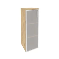 Шкаф средний узкий левый ОНИКС О.СУ-2.4Р(Л) Тиквуд Светлый / ONIX O.SU-2.4R(L)