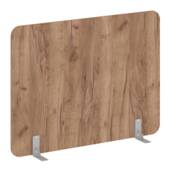 Перегородки на металлических опорах на фетровых подпятниках Р-лине ДП.Ф-160-120 Дуб Табак / R-line DP.F-160-120