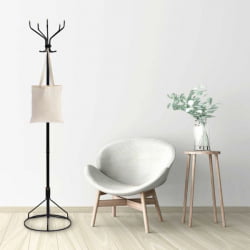 Вешалка-стойка Ажур-2 1,89 м Черная