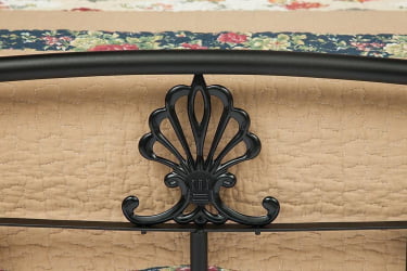 Кровать РУМБА (АТ-203)/ РУМБА дерево гевея/металл, 90*200 см (Сингле бед), красный дуб/черный / (AT-203)/ RUMBA (Single bed),