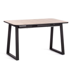 Раздвижной стол МАЛТИДО Дуб Вотан/черный / MALTIDO