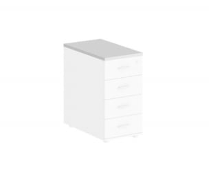 Топ тумбы приставной Сигма СГ.593.ВХ Белый / Sigma SG.593.WH