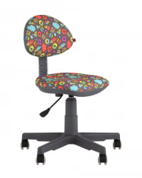 Кресло компьютерное детское УМКА свеетс серый пластик / sweets