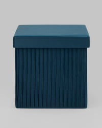 Пуф складной с ящиком Сторе Скуаре Синий / Store Square