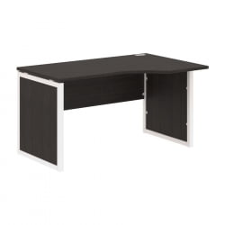 Стол письменный правый КСТЕН-КП КСКПCЕТ 149 Р Дуб Юкон Белый / XTEN-QP XQPCET R