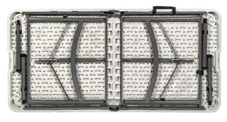 Стол складной чемодан пластиковый Кейт 120, стальной каркас, полиэтилен высокой плотности (ХДПЕ) / (HDPE)