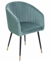 Стул обеденный ДОБРИН МАРЙ Мятный велюр 1922-8 / DOBRIN MARY