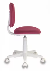 Кресло детское Бюрократ CХ-В204НКС (пластик белый) Розовый 26-31 / CH-W204NX
