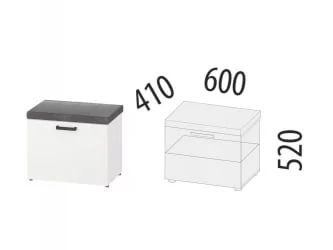 Банкетка Денвер 400.42