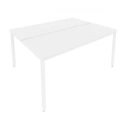 Рабочая станция на металлокаркасе СЛИМ СЙСТЕМ С.СП-6.2 Белый-Белый / SLIM SYSTEM