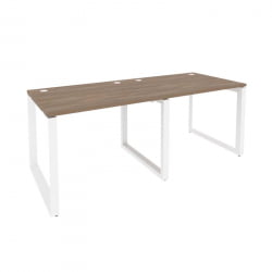 Рабочая станция на О-образном м/к ОНИКС О.МО-РС-2.1.8 Дуб Аризона/Белый / ONIX O.MO-RS-2.1.8