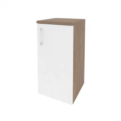Шкаф низкий узкий правый ОНИКС О.СУ-3.1(Р) Дуб Аризона/Белый / ONIX O.SU-3.1(R)