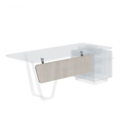 Фронтальная панель левая Лине СФ-577602 Дуб серый Черный графит / Line