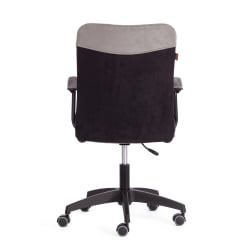 Компьютерное кресло ФЛЙ флок , серый/черный, 29/35 / FLY