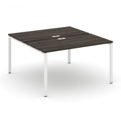 Рабочая станция двухсторонняя на 2 места CОНCЕПТ CН.ДРС-003 Дуб Мали Белый / CONCEPT CN.DRS-003