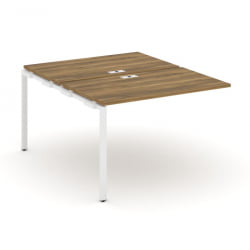 Двойной наборный элемент рабочей станции CОНCЕПТ CН.ДНРС-002 Сандал Янтарный Белый / CONCEPT CN.DNRS-002