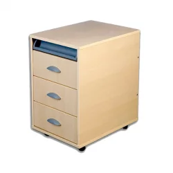 Тумбочка для детской Тумба 2 степ Клен Серый / Tumba step