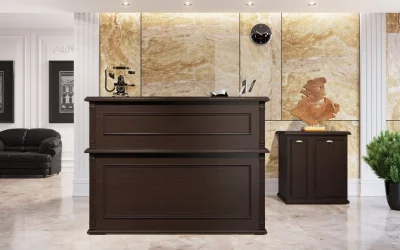 Комплект мебели для ресепшен Раут 01 Венге магия / Raut