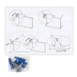 Доска магнитно-маркерная БРАУБЕРГ стандарт 45х60 см / BRAUBERG