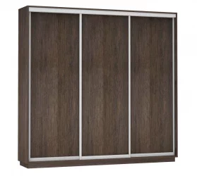 Шкаф-купе трехдверный Экспресс Трио Элемент 2400х2400х Дуб венге / 2400х2400h