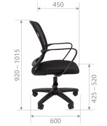 Кресло для оператора Чаирман 698ЛТ Синий / Chairman 698LT