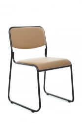 Кресло Никс РCХ ОМКЛ-02Б Бежевый/Металл Черный / Nix RCH OMKL-02B