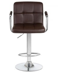 Стул барный ДОБРИН КРУГЕР АРМ (коричневый) 2 шт / DOBRIN KRUGER ARM