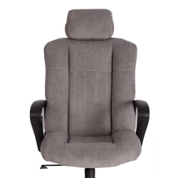 Кресло ОКСФОРД хром флок , серый, 29 / OXFORD