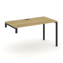 Стол надставка на опорную тумбу CОНCЕПТ CН.ОСН-003 Дуб Винченцо Черный / CONCEPT CN.OSN-003