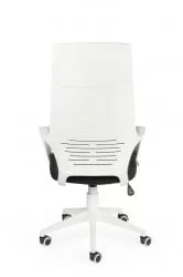 Кресло офисное ИК CКС0898Х Вхите блаcк / IQ CX0898H White black