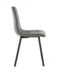 Стул Чиллй велюр антрацитовый 2 шт. / Chilly