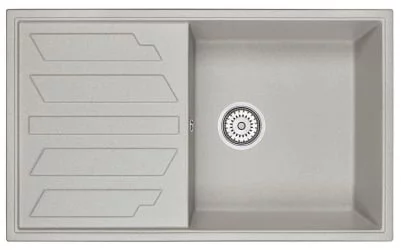 Кухонная мойка ГРАНУЛА 8601 Базальт / GRANULA