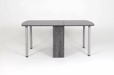 Раскладной стол Оригами Ясень черный