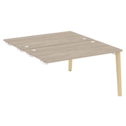 Стол-приставка двойной к опорным элементам ОНИКС ВООД ОВ.Д.СПР-3.8 Дуб Аттик/Светлый / ONIX WOOD OW.D.SPR-3.8