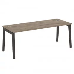 Стол рабочий руководителя ОНИКС ВООД ОВ.СРР-6.8 Тиквуд Темный/Темный / ONIX WOOD OW.SRR-6.8