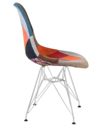 Стул обеденный ДОБРИН ДСР (ножки хром, цвет мозайка) 4 шт / DOBRIN DSR