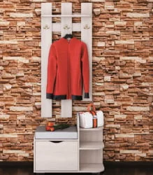 Тумба для обуви Тм12 Ясень Шимо светлый