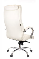 Кресло руководителя Кинг М экокожа Кремовый / King M