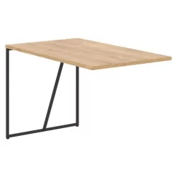 Брифинг-приставка ЛОФТИС ЛБ 1270 Дуб Бофорд/Черный / LOFTIS LB