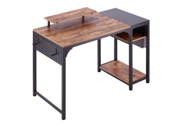 Стол письменный (для компьютера) ЕУРЕКА ЗКС-СС140Б-РББ с шириной 140 см Бровн / EUREKA ZX-SS140B-RBB Brown