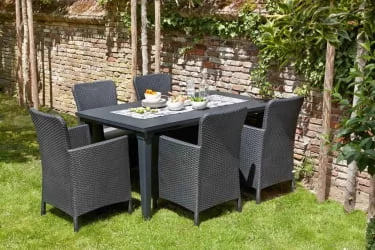 Стол ФУТУРА графит / FUTURA