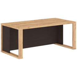 Стол руководителя АСТ 189 Дуб бофорд/Венге магия / AST