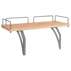 Растущая мебель Полка_з 1/600 (Полка_з 7/600) Клен Серый / Polka_z (Polka_z